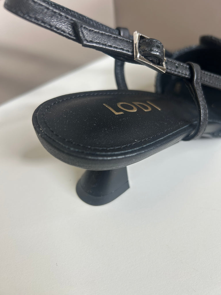 Lodi 261050 black slingback