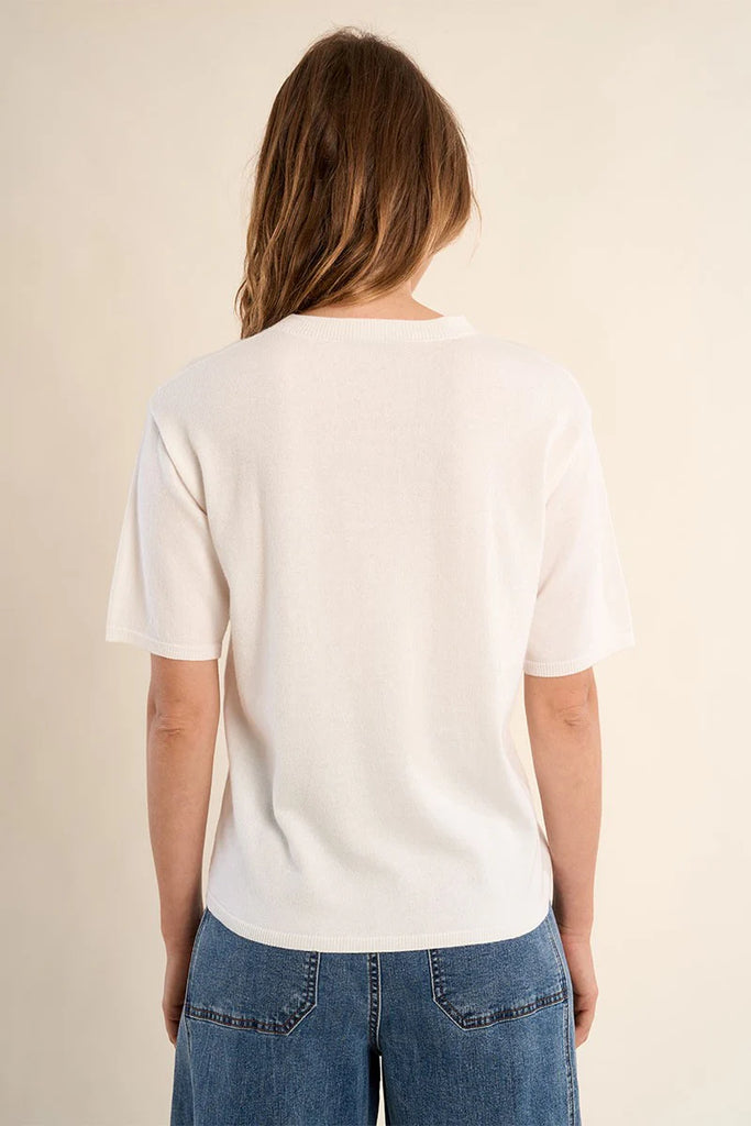 Molly Bracken knitted sweater Off white LA1946EP