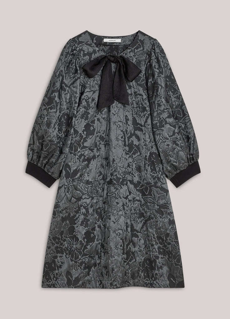 Summum black Jacquard dress