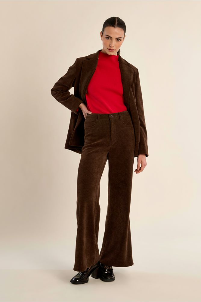 Molly Chocolate Blazer
