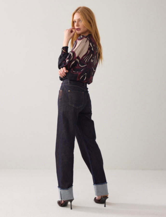 summum 5185 gold jeans twill comfort denim