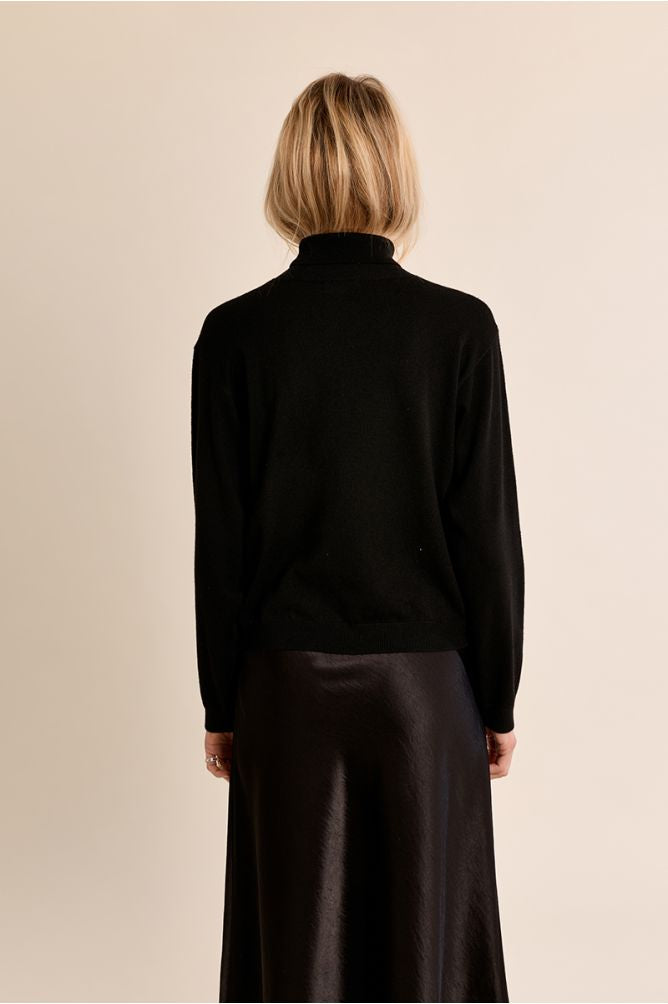 Molly Black Knitted Sweater