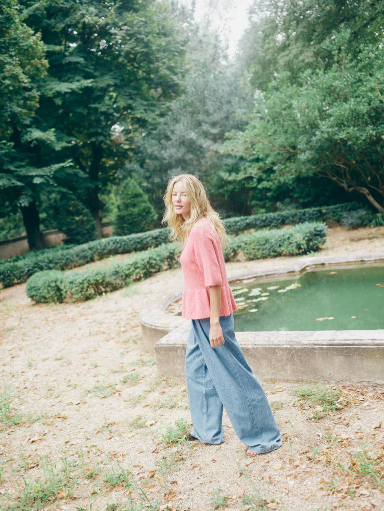 MosMosh Thora knit dusty rose