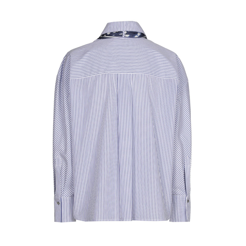 Caroline Biss Striped Blouse