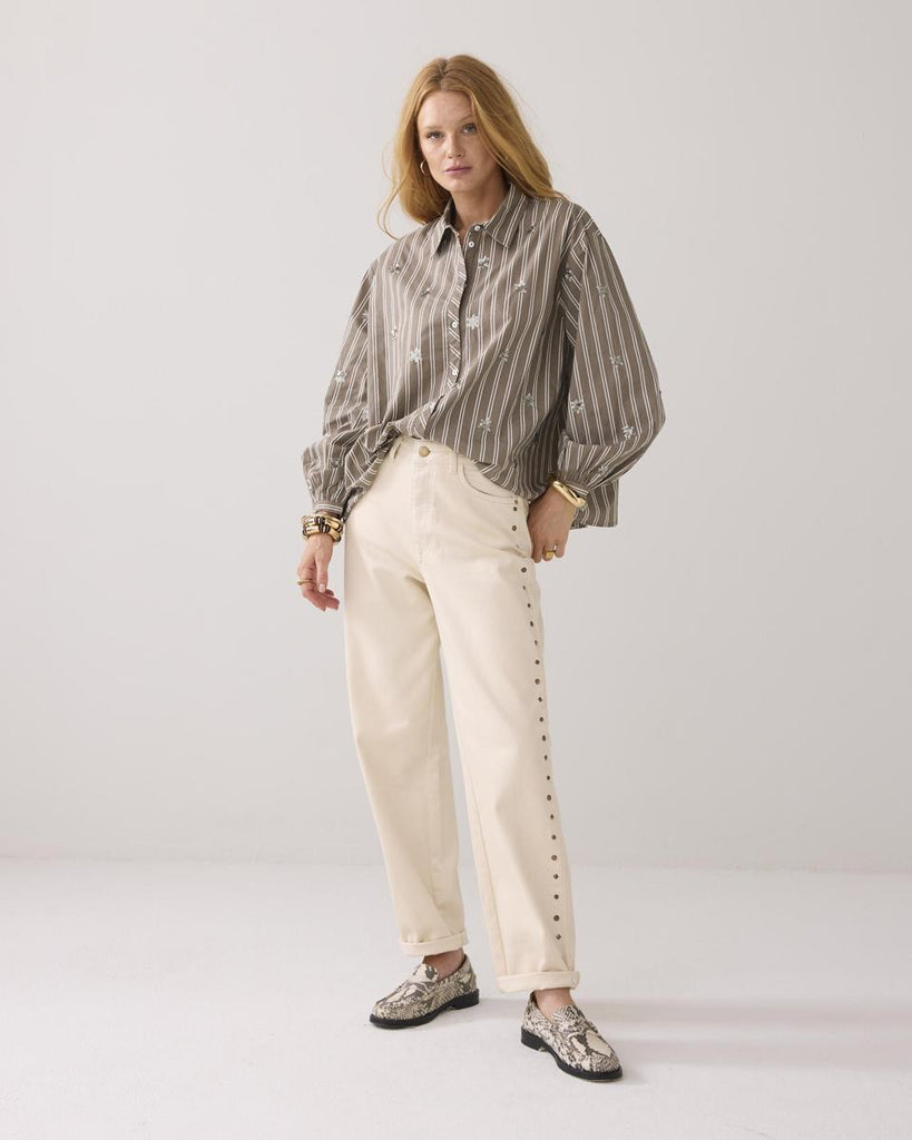 Summum 4s2845-5150 Jeans white denim