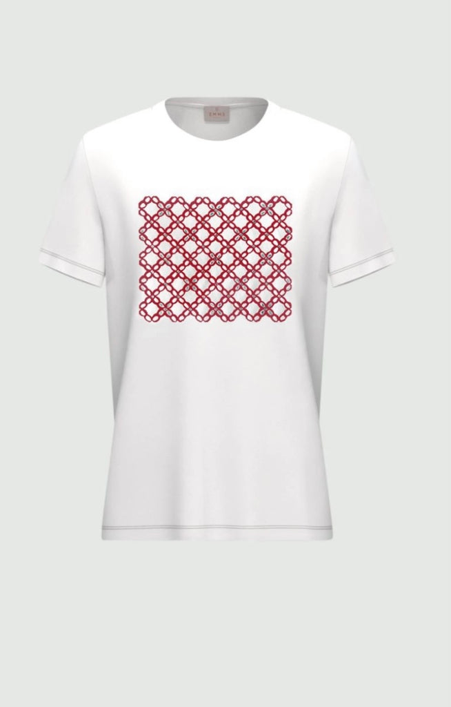 Emmraconto red tee 04