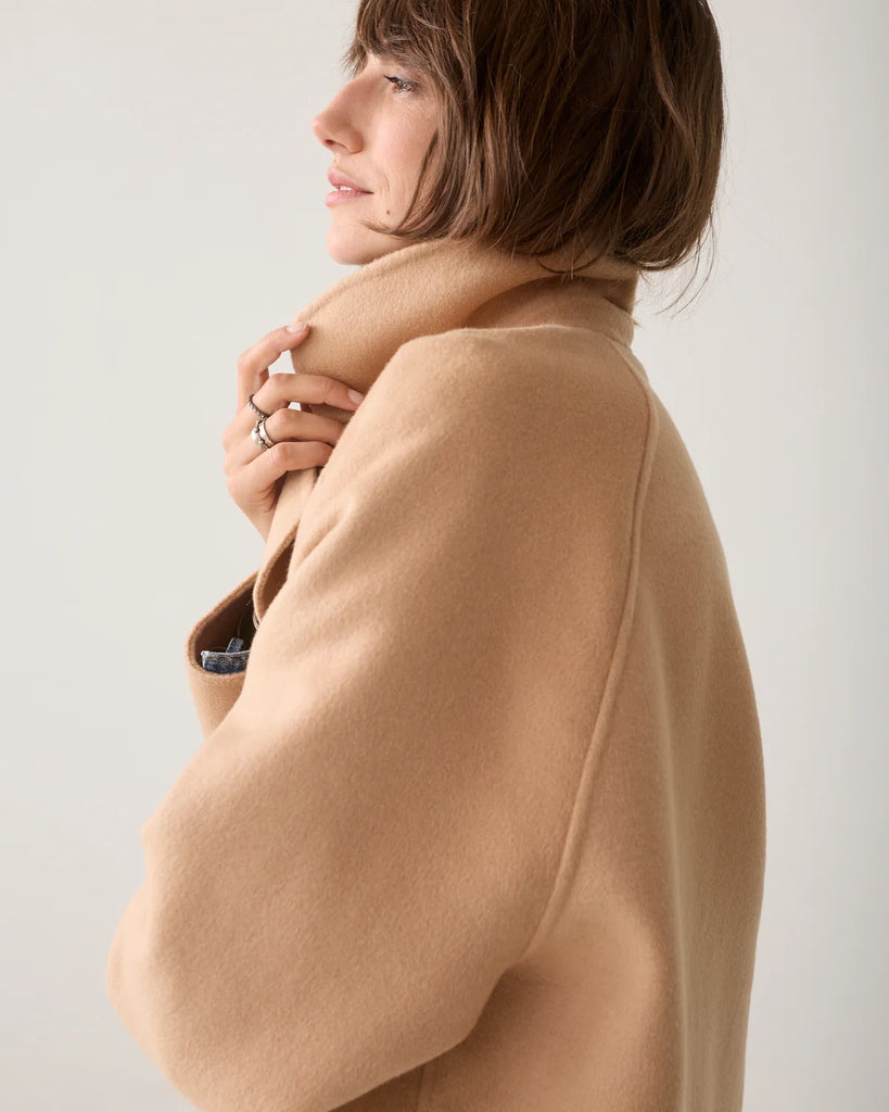 Summum Dark Amber Wool Coat