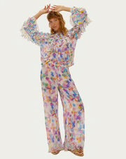 Me369 Holly Tie Neck Blouse