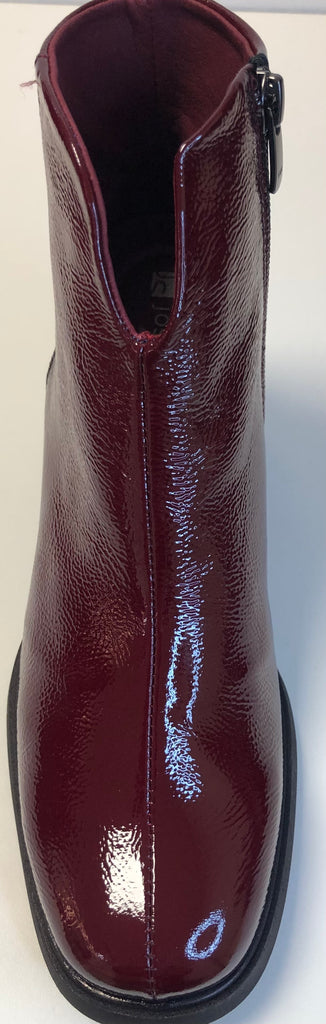 Jose Saenz Burgundy boot GUINDA 25105