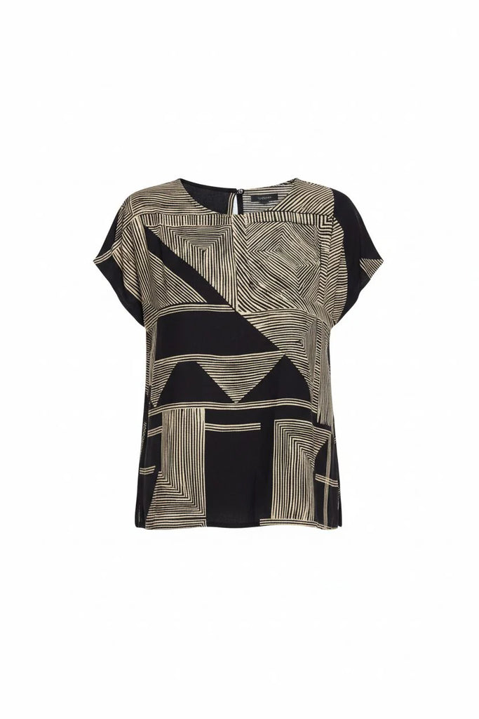 Peruzzi S26518 Geo print top