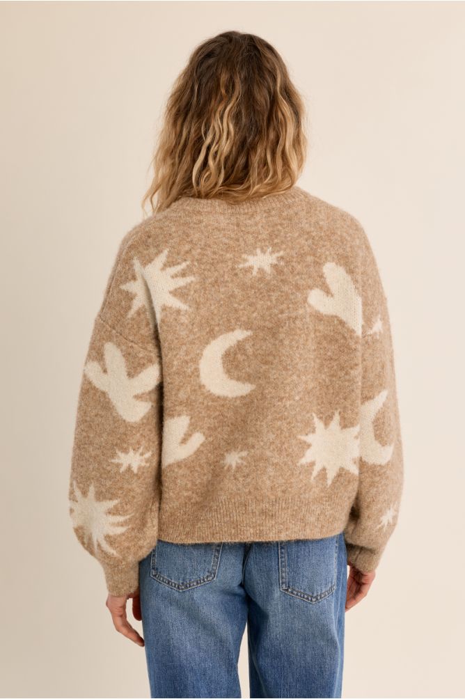 Molly Beige Knitted Sweater