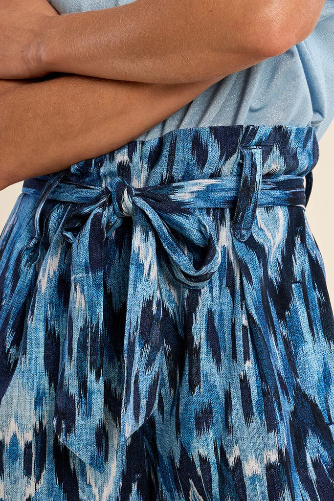 Molly Bracken woven shorts Blue Indigo T2202EP