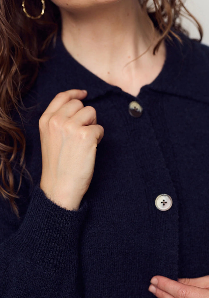 Isay Anna Colar Cardigan