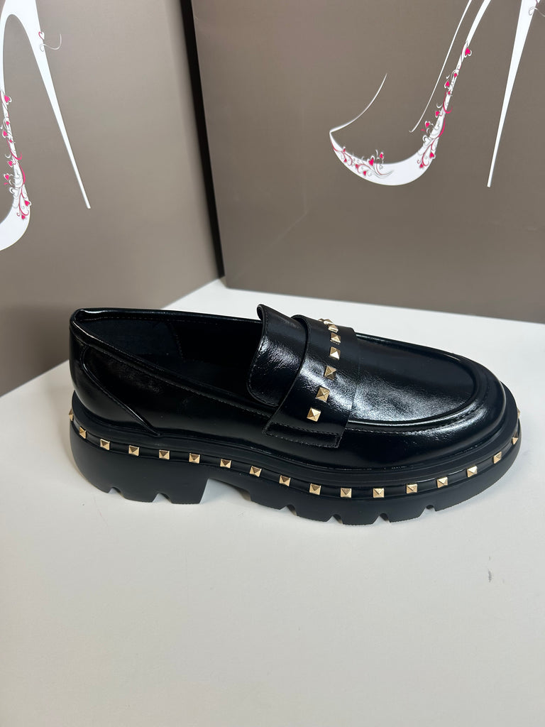 Lodi 261166 Black Loafer ‘A-Felica’