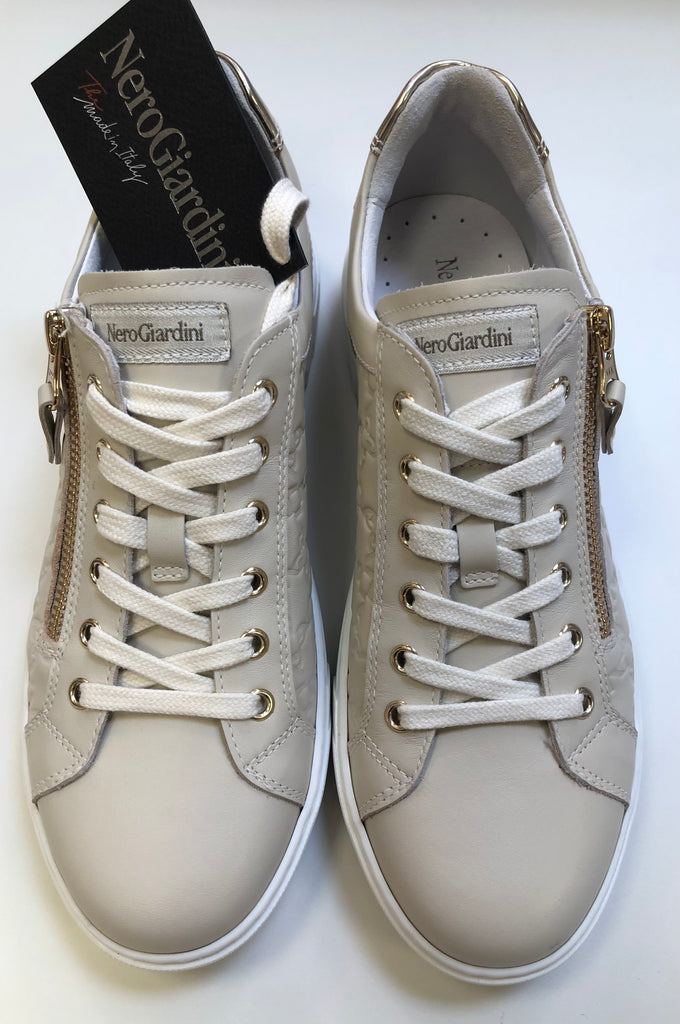 NeroGiardini 25049 Beige trainer