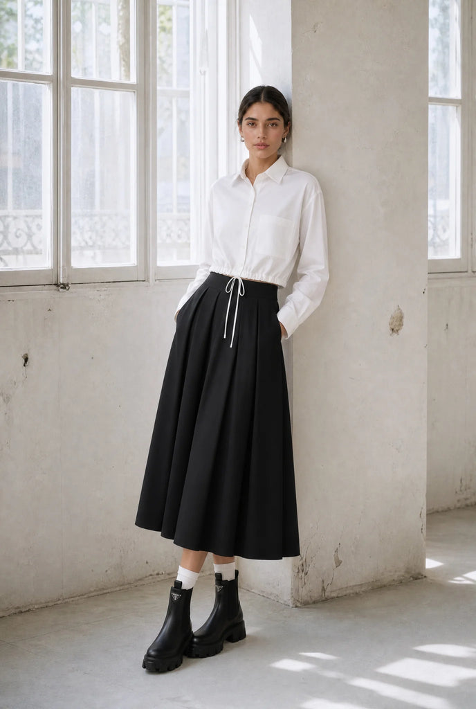 Jane Lushka Carmen Blouse Tech Jersey