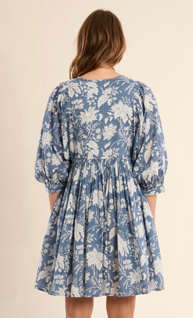 Molly blue diviya dress