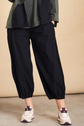 NAW25153 Black Wide Leg Trouser