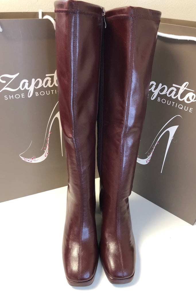 Lodi knee-high boot 25114 burgundy