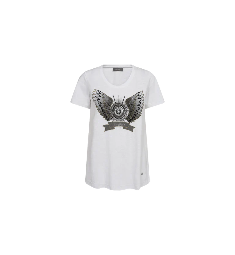 MosMosh Gethi Glam tee white