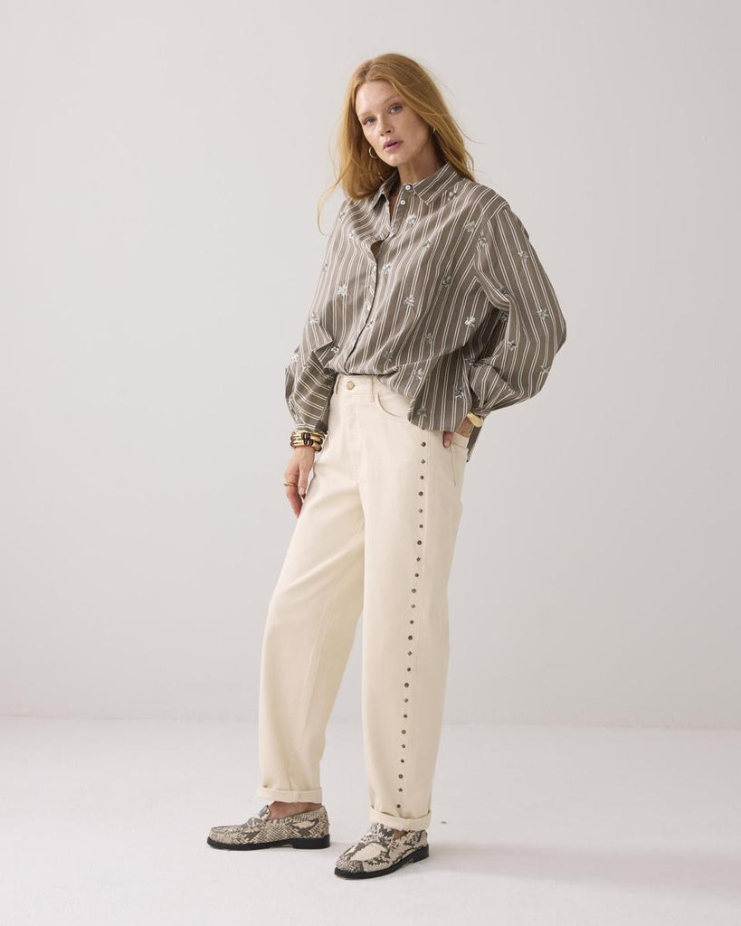 Summum 4s2845-5150 Jeans white denim