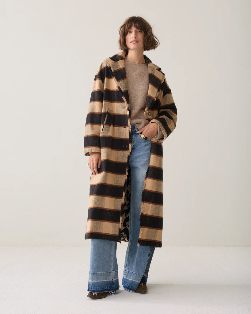 Summum Check Coat