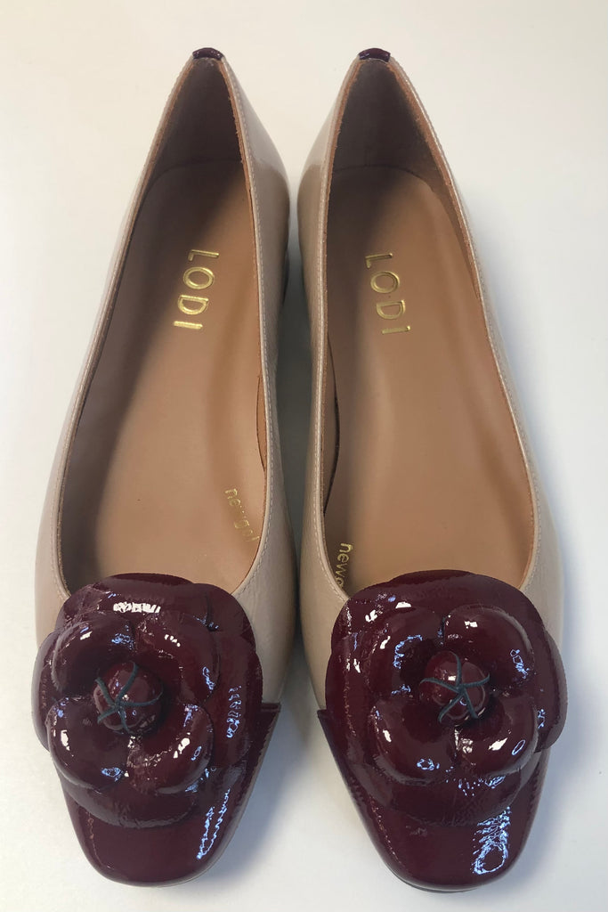 Lodi Pumps 25082 Merlot/Taupe