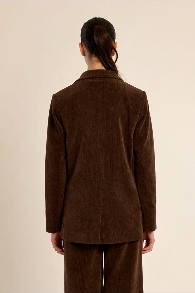 Molly Chocolate Blazer