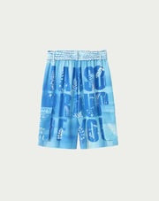 Me369 Luca Belted Cargo Bermuda