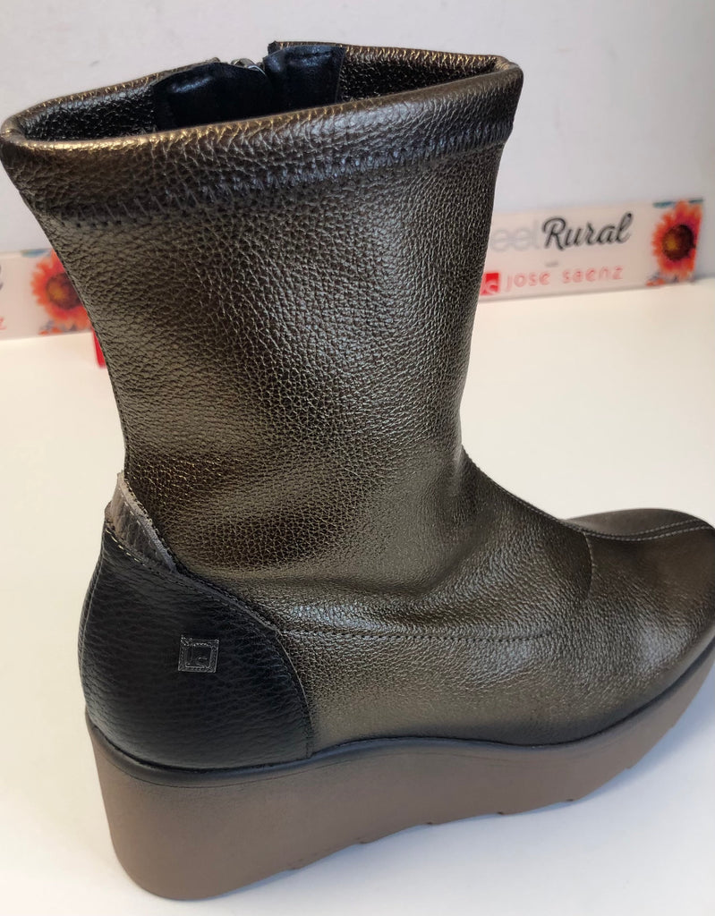 Jose Saenz ankle boot Bronze 25109