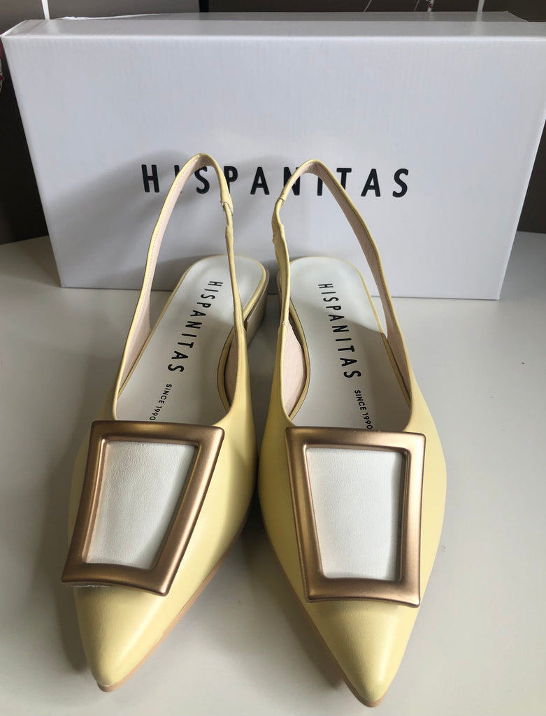 Hispanitas 261015 slingback yellow