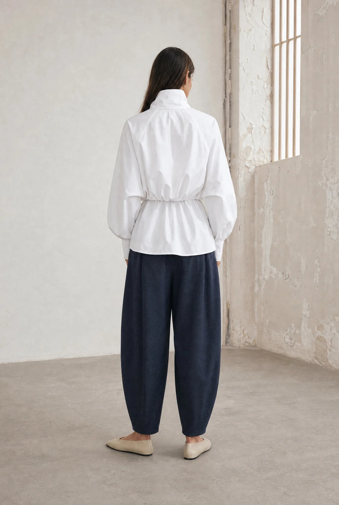 Jane Lushka Bree Cotton Poplin Blouse