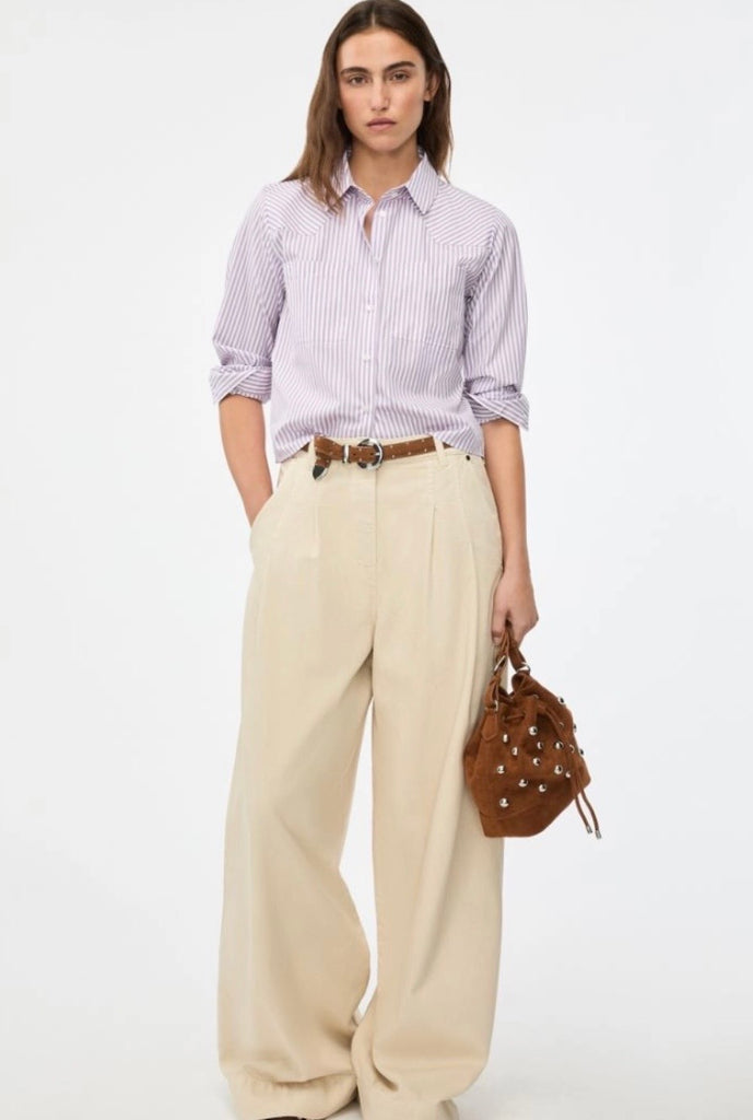 Iblcerto lilac shirt