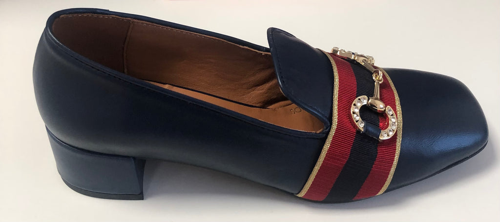 Marian Navy shoe 25135