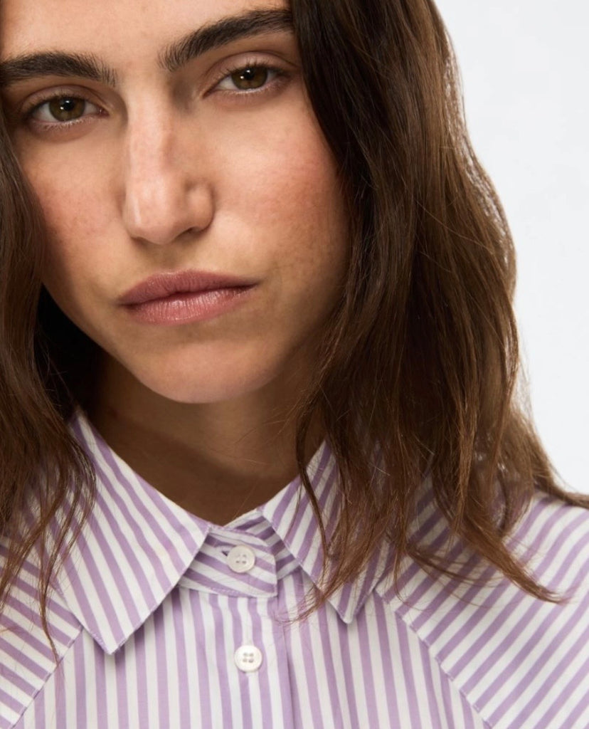 Iblcerto lilac shirt