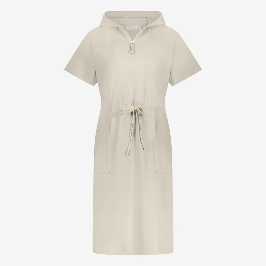 Jane Lushka Evie Sand Jersey Dress