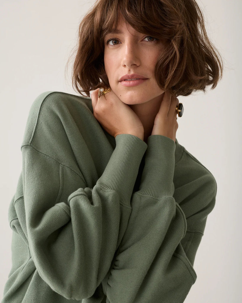 Summum Thyme Green Sweatshirt