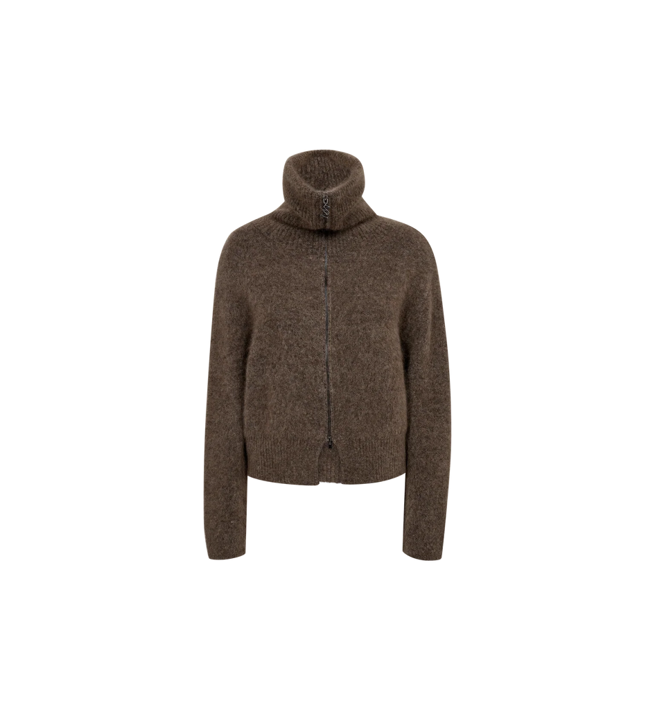 MMHulda Knit Zip Cardigan