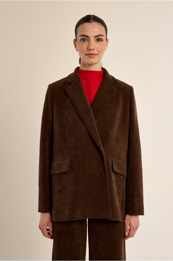 Molly Chocolate Blazer
