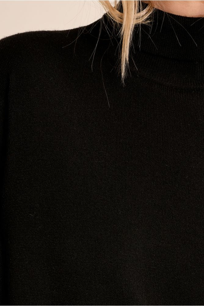 Molly Black Knitted Sweater