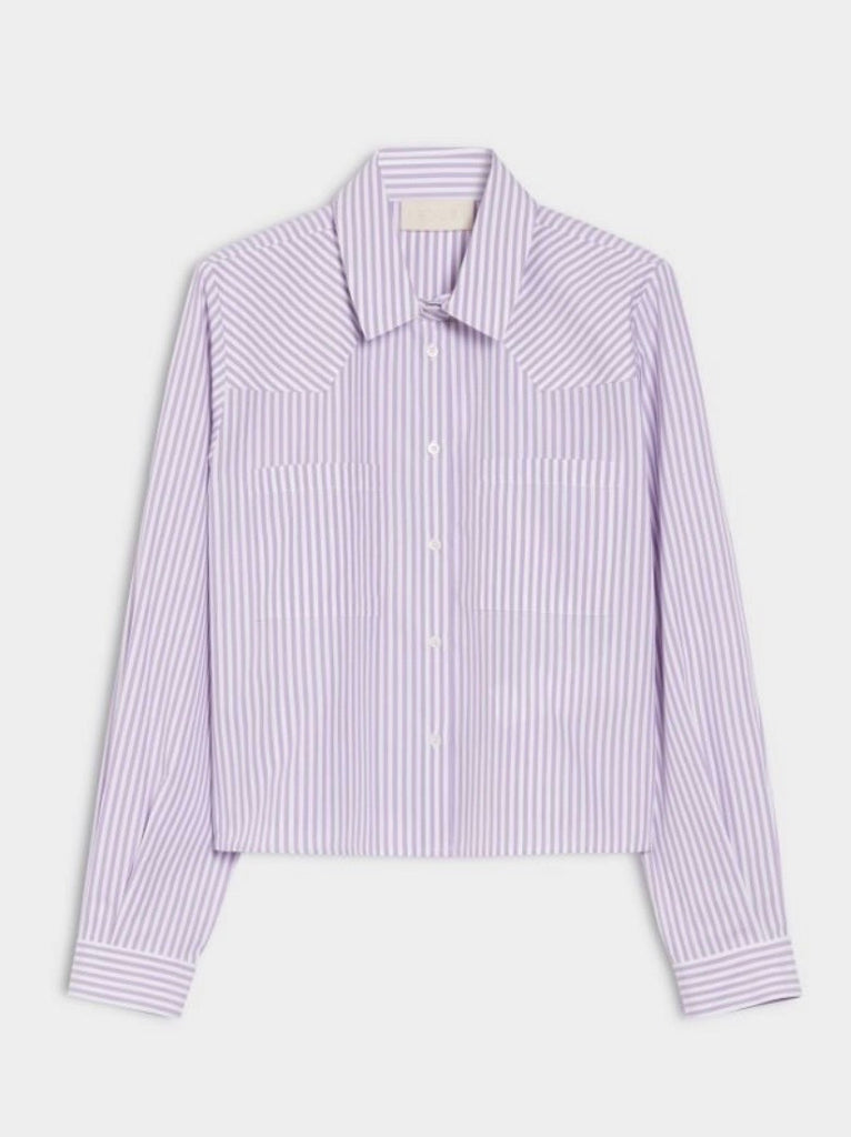 Iblcerto lilac shirt