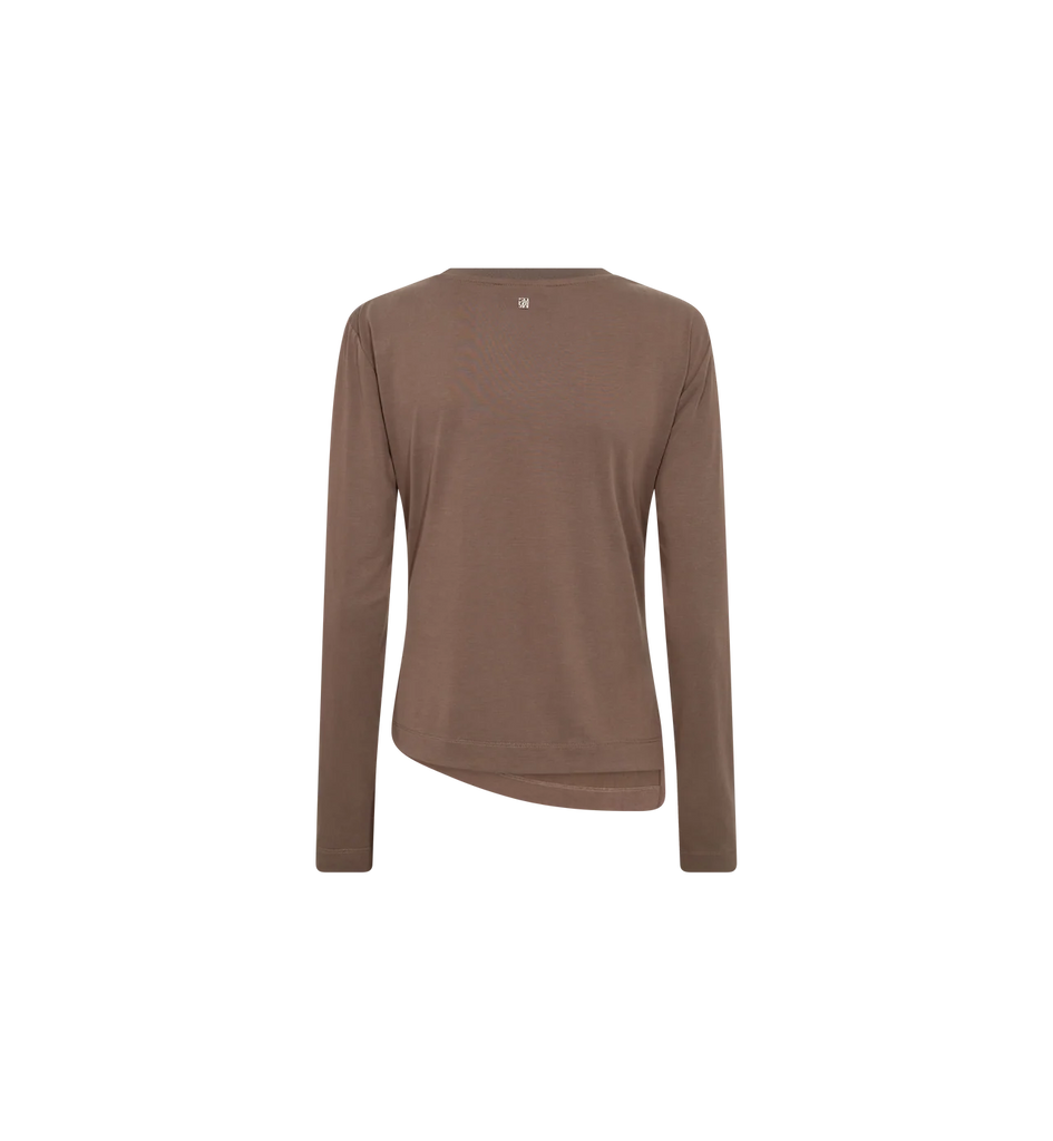 MMAmi O-LS Draped Tee Delicioso