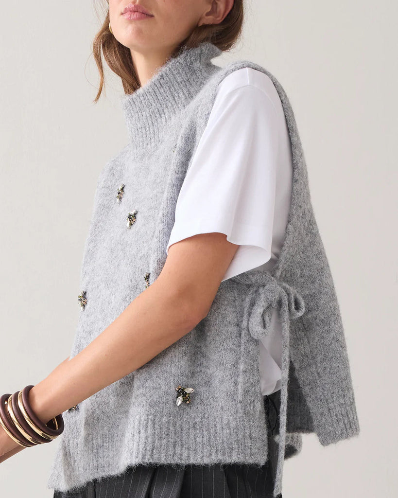 Summum Embellished Knit Mist