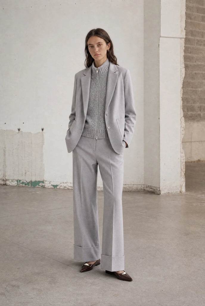 Jane Lushka Sirmione Viscose Flare Pants