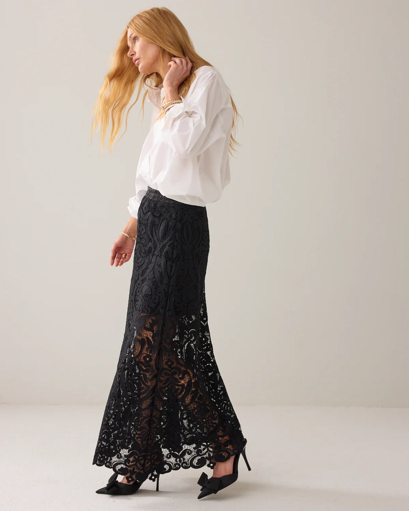 summum12182Blk skirt lace