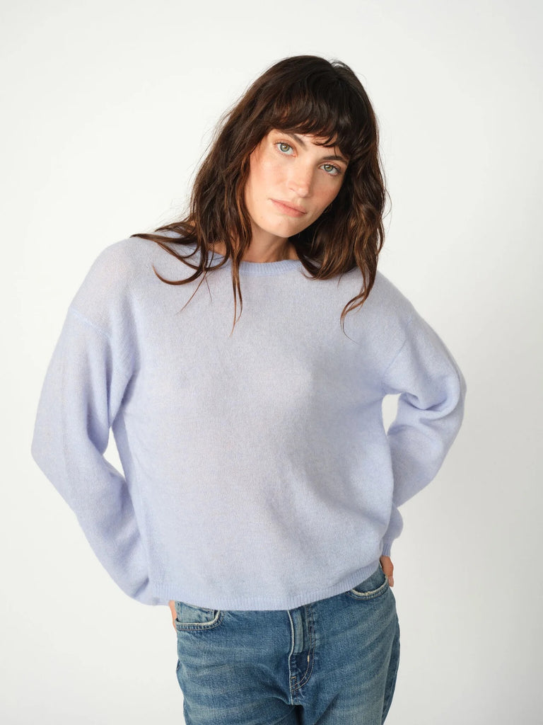 MMMape O-Neck Knit Brunnera Blue