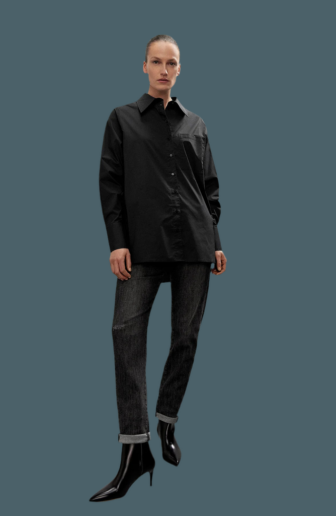 Summum Amsterdam 12119 black classic shirt