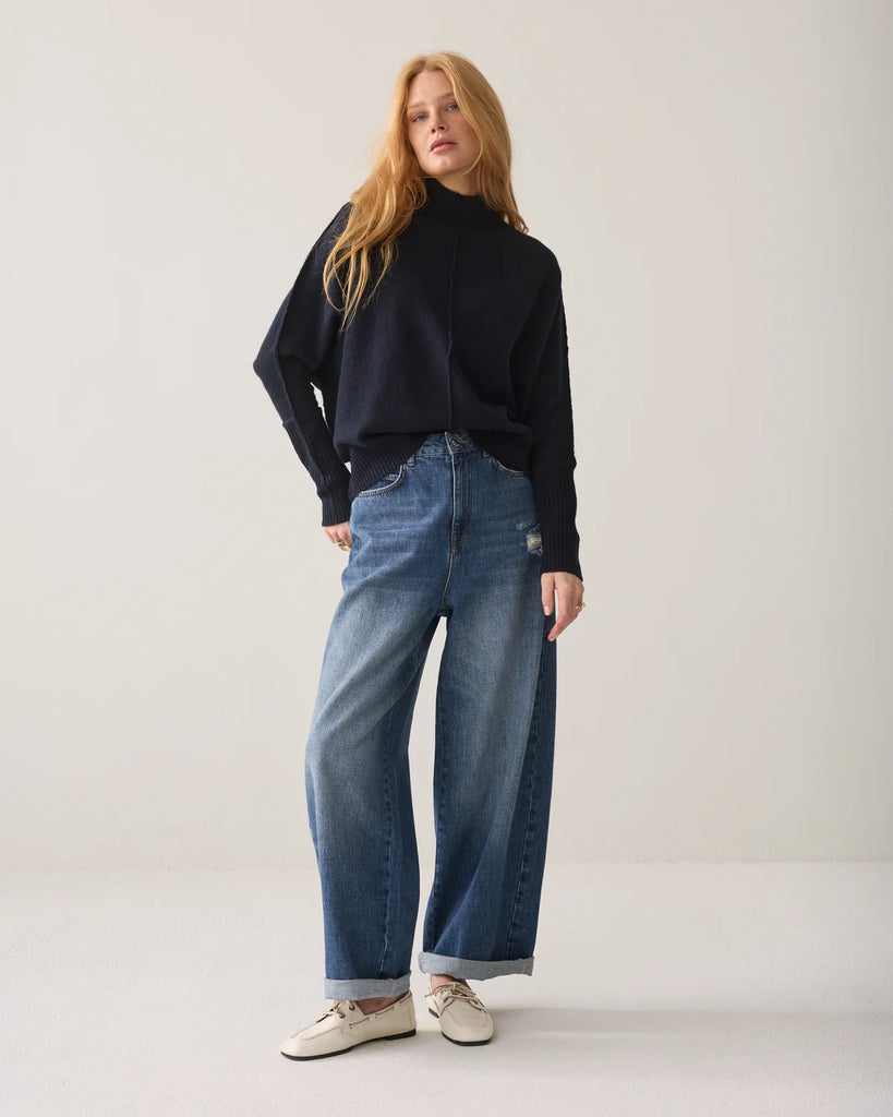 Summum Midnight Blue Sweater