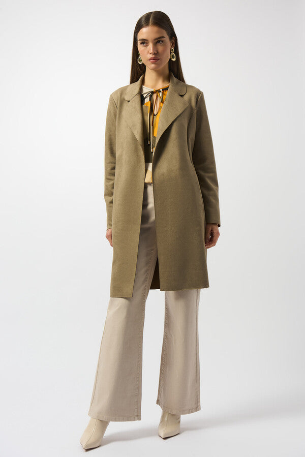 Joseph Ribkoff 253252 faux suede coat