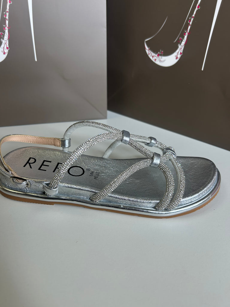 Repo 261089 Argento Silver Sandal